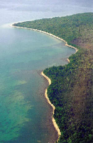 Ile Parisienne - Eastern Shore looking South